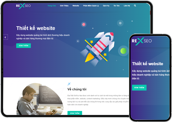 Website giới thiệu công ty công nghệ